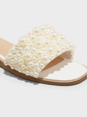 Target A New Day Pearl Slide Sandals